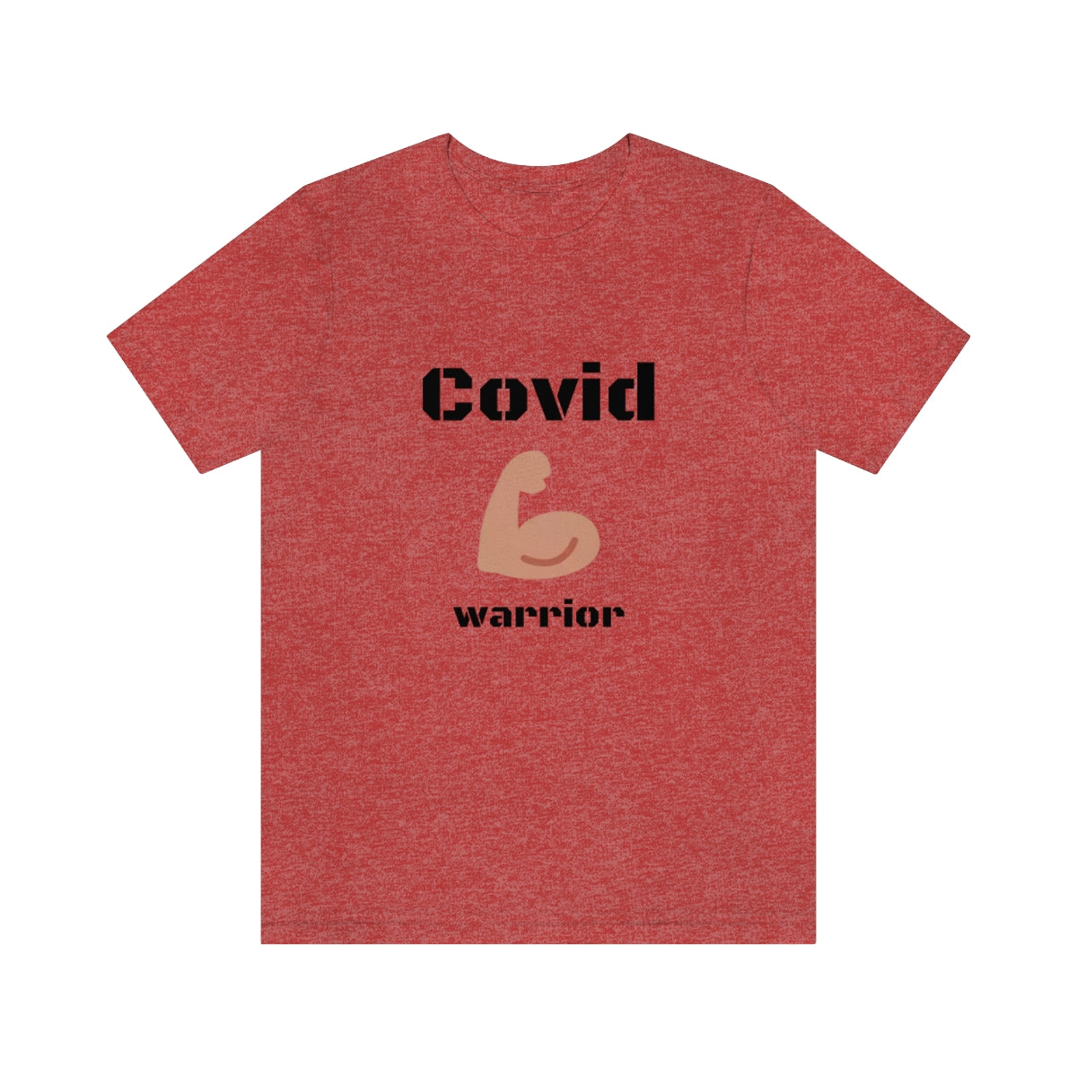 Covid Warrior - Designed - Unisex Short Sleeve Tee - CrazyTomTShirts