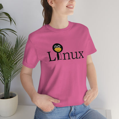 Linux - Funny Tech pinguin - Unisex Short Sleeve Tee