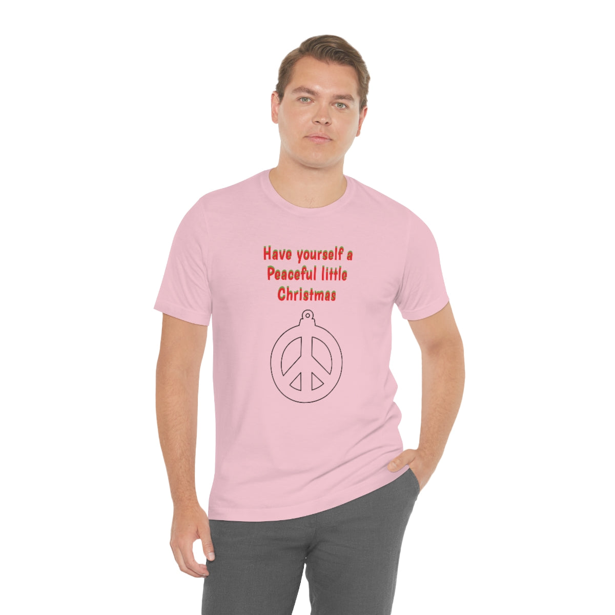 Have yourself a peaceful little Christmas - Unisex Jersey Short Sleeve Tee