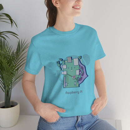 Raspberry pi - Funny Tech - Unisex Short Sleeve Tee