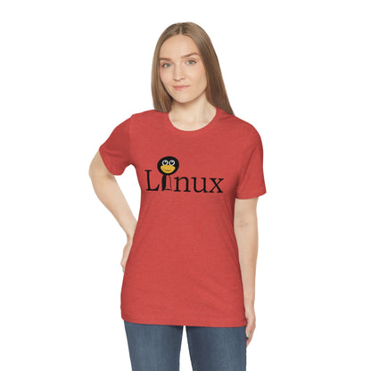 Linux - Funny Tech pinguin - Unisex Short Sleeve Tee