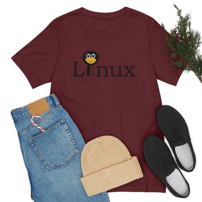 Linux - Funny Tech pinguin - Unisex Short Sleeve Tee