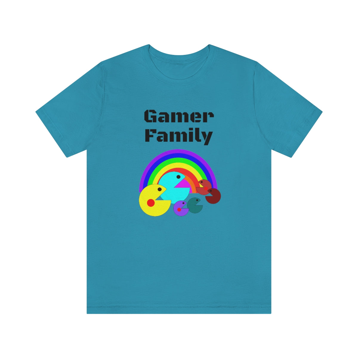 Gamer family - Funny Unisex Short Sleeve Tee.