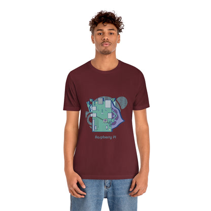 Raspberry pi - Funny Tech - Unisex Short Sleeve Tee