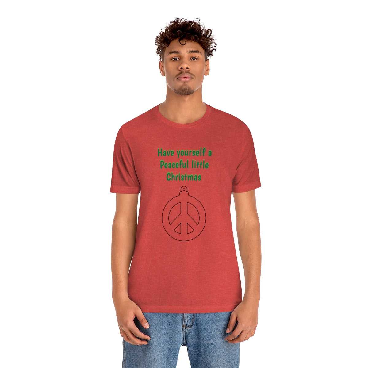 Have yourself a peaceful little Christmas - Unisex Jersey Short Sleeve Tee