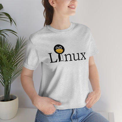 Linux - Funny Tech pinguin - Unisex Short Sleeve Tee