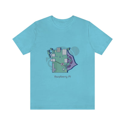 Raspberry pi - Funny Tech - Unisex Short Sleeve Tee