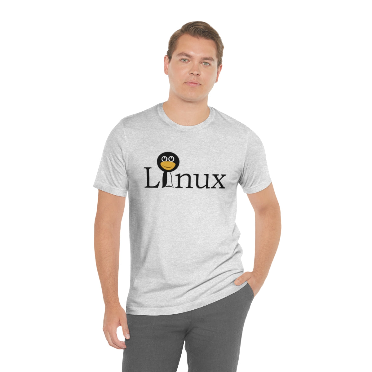 Linux - Funny Tech pinguin - Unisex Short Sleeve Tee