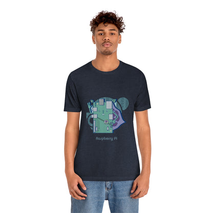 Raspberry pi - Funny Tech - Unisex Short Sleeve Tee