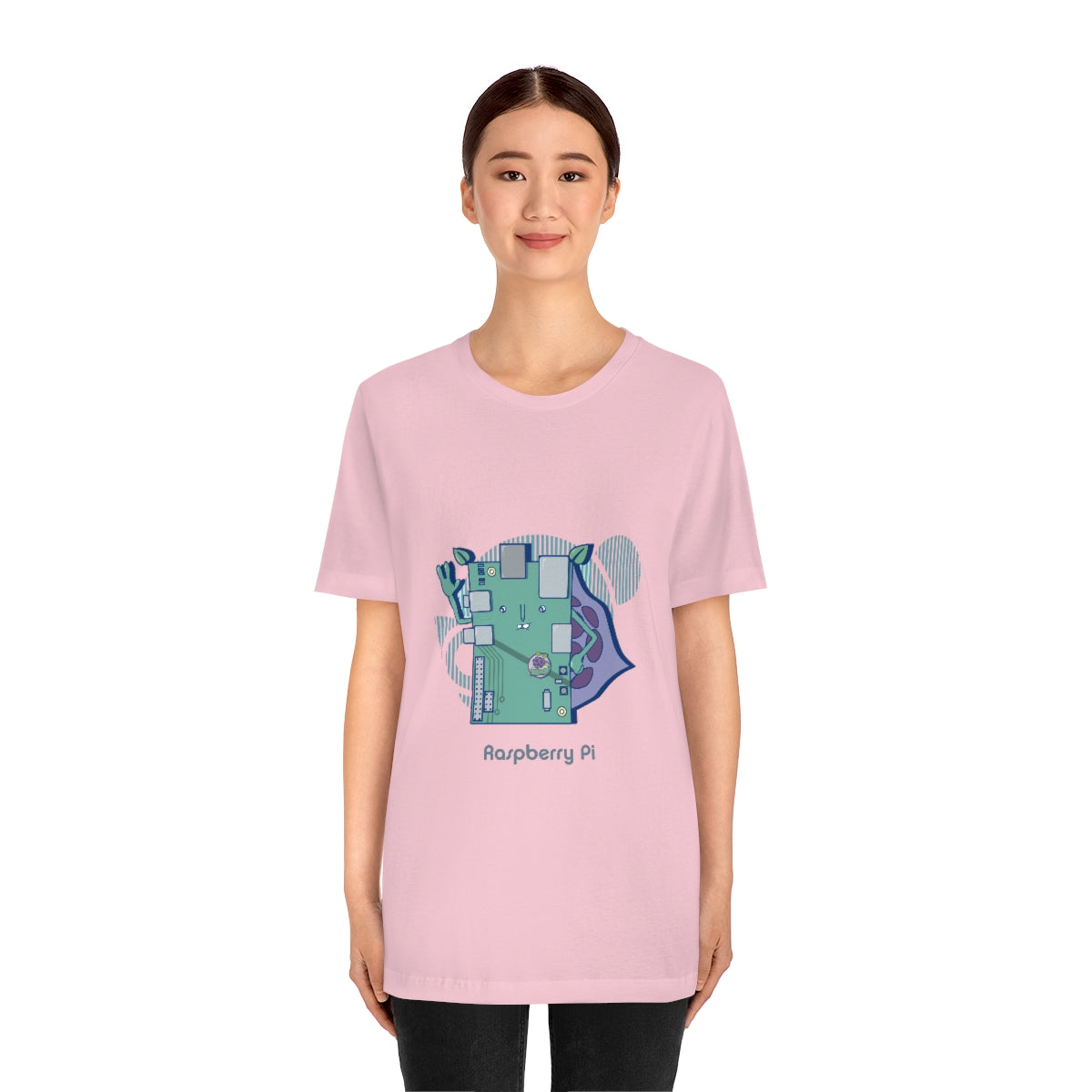 Raspberry pi - Funny Tech - Unisex Short Sleeve Tee