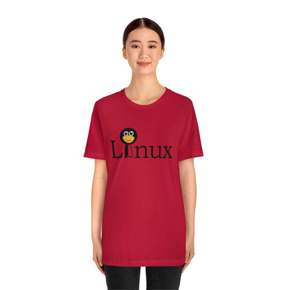 Linux - Funny Tech pinguin - Unisex Short Sleeve Tee