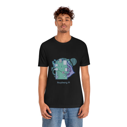 Raspberry pi - Funny Tech - Unisex Short Sleeve Tee