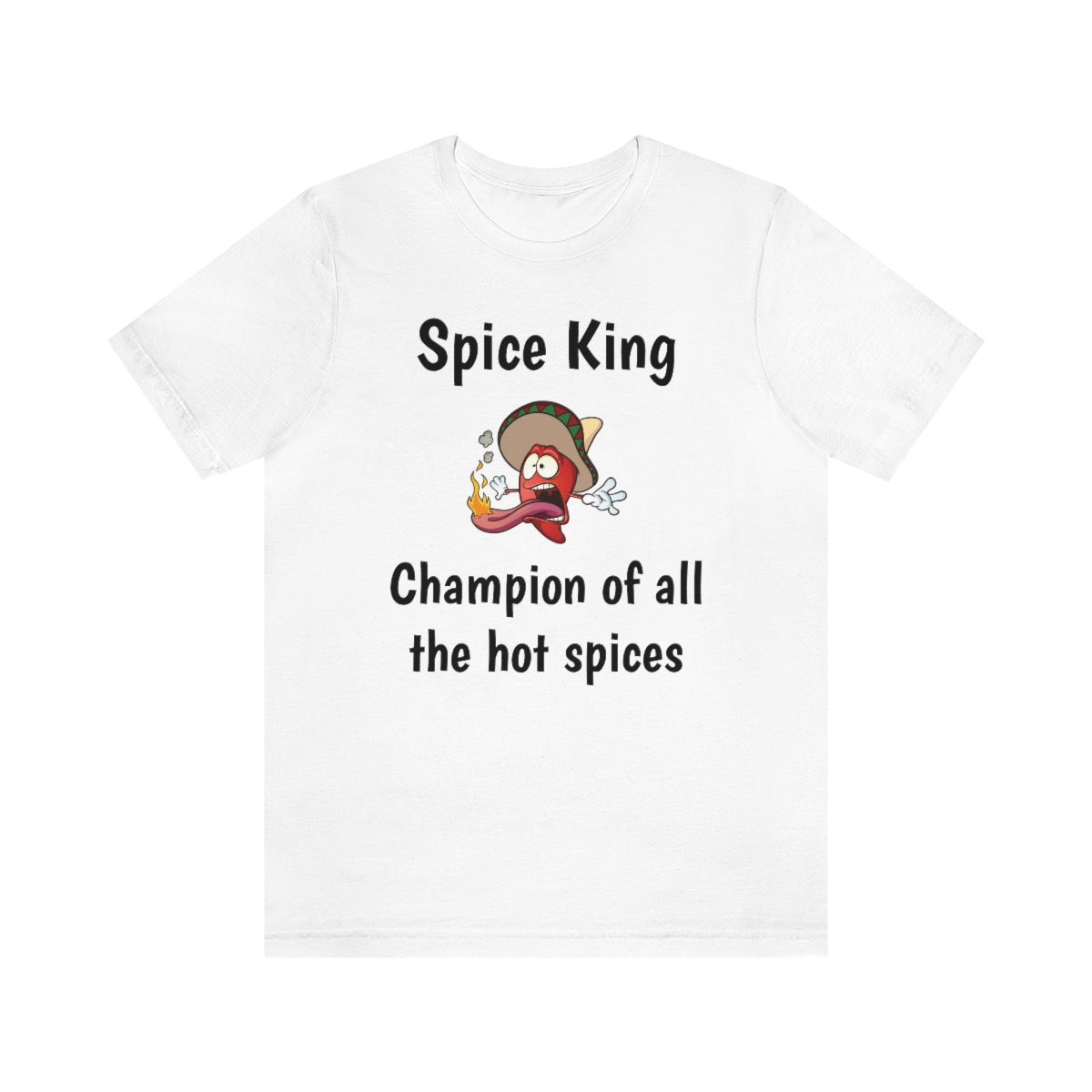 Spice King - Funny - Unisex Short Sleeve Tee