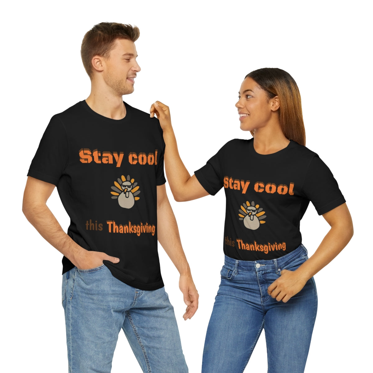 Stay Cool this Thanksgiving - Funny Holiday - Unisex Short Sleeve Tee