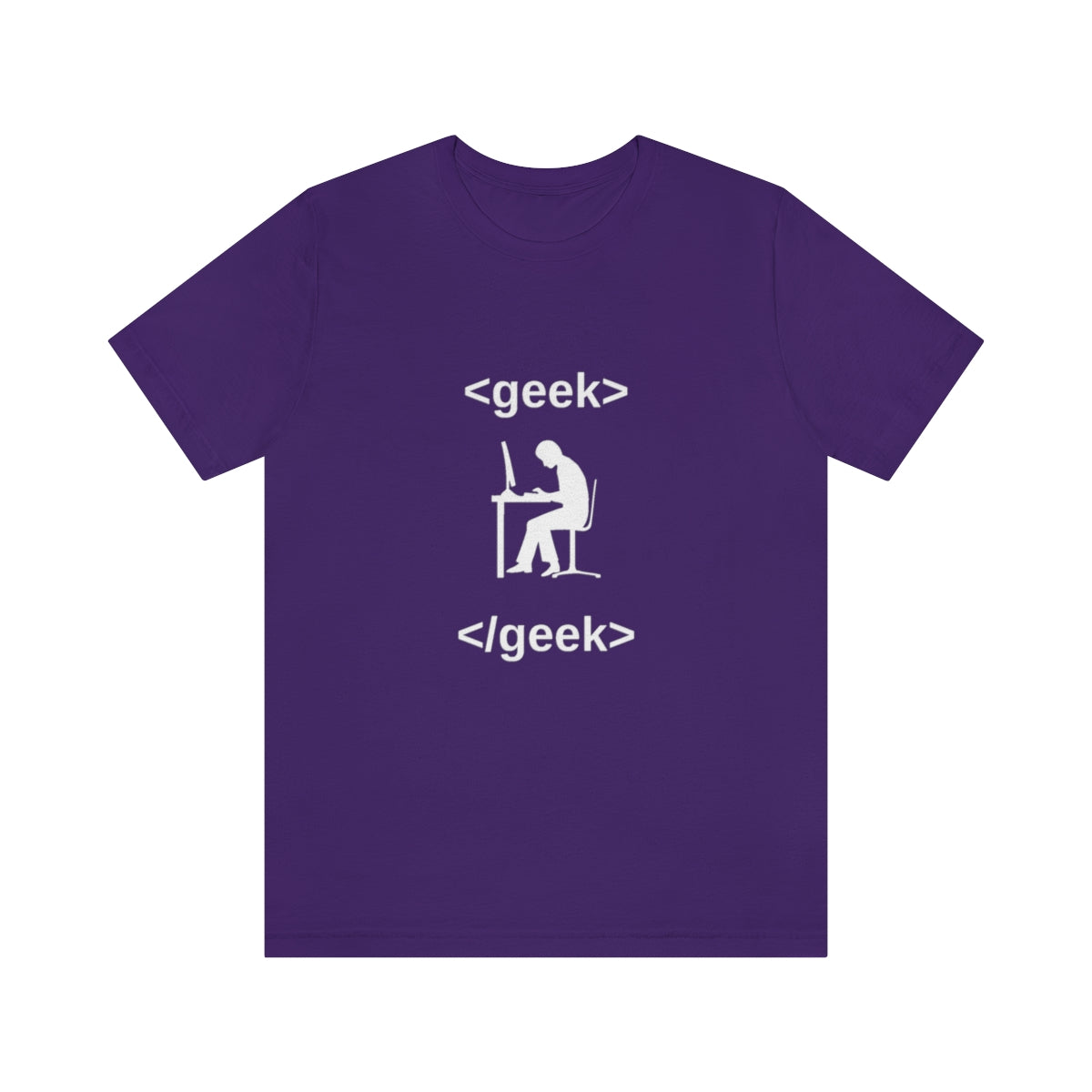 Geek code - Funny Tech - Unisex Short Sleeve Tee