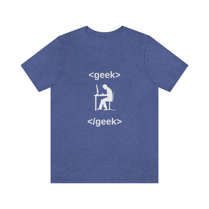 Geek code - Funny Tech - Unisex Short Sleeve Tee