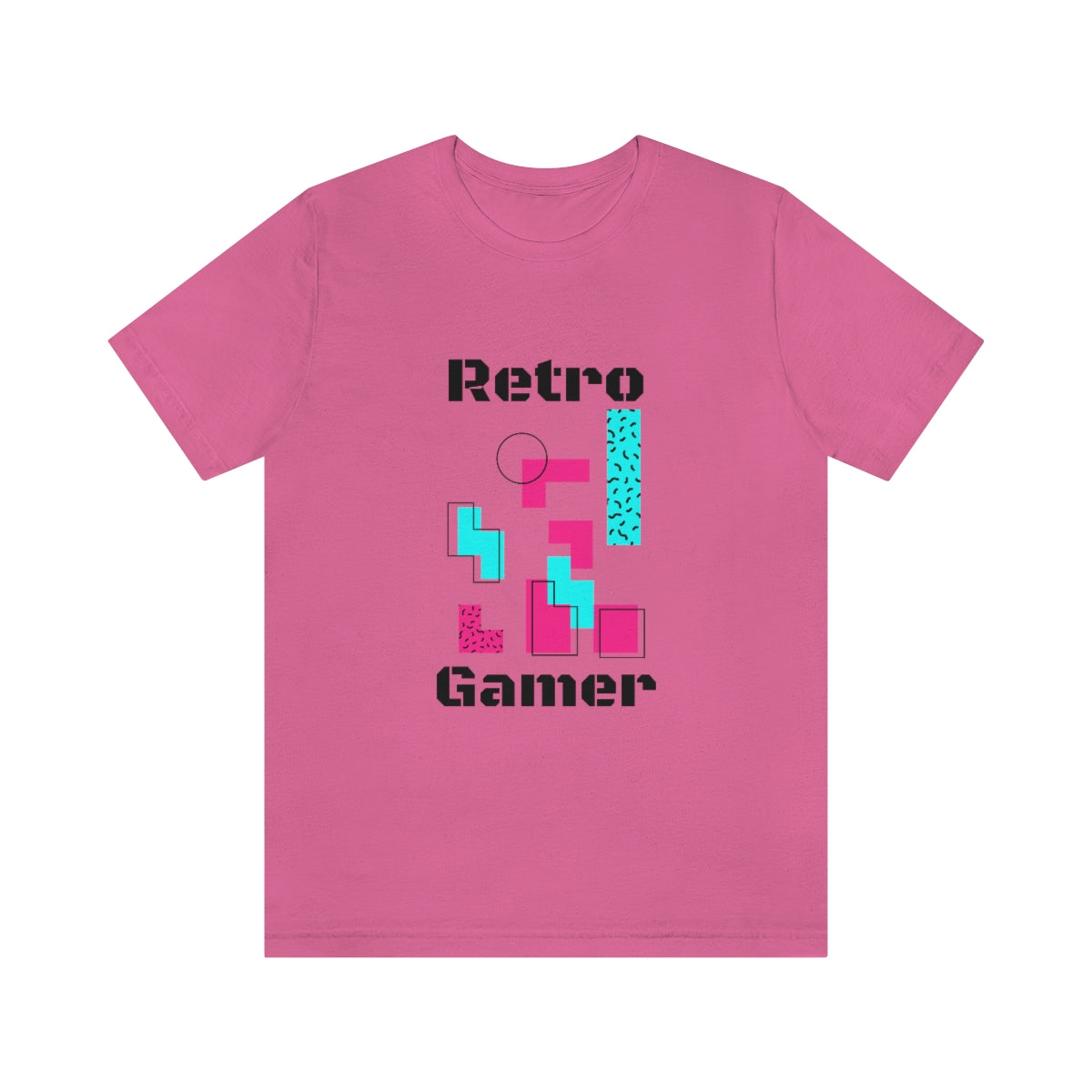 Retro Gamer - Unisex Short Sleeve Tee - CrazyTomTShirts