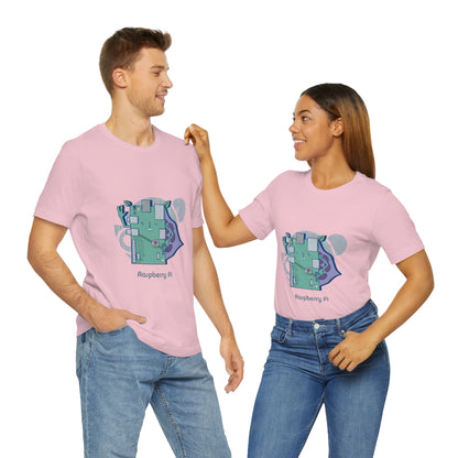 Raspberry pi - Funny Tech - Unisex Short Sleeve Tee