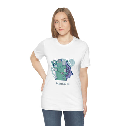 Raspberry pi - Funny Tech - Unisex Short Sleeve Tee