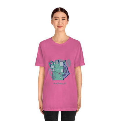 Raspberry pi - Funny Tech - Unisex Short Sleeve Tee