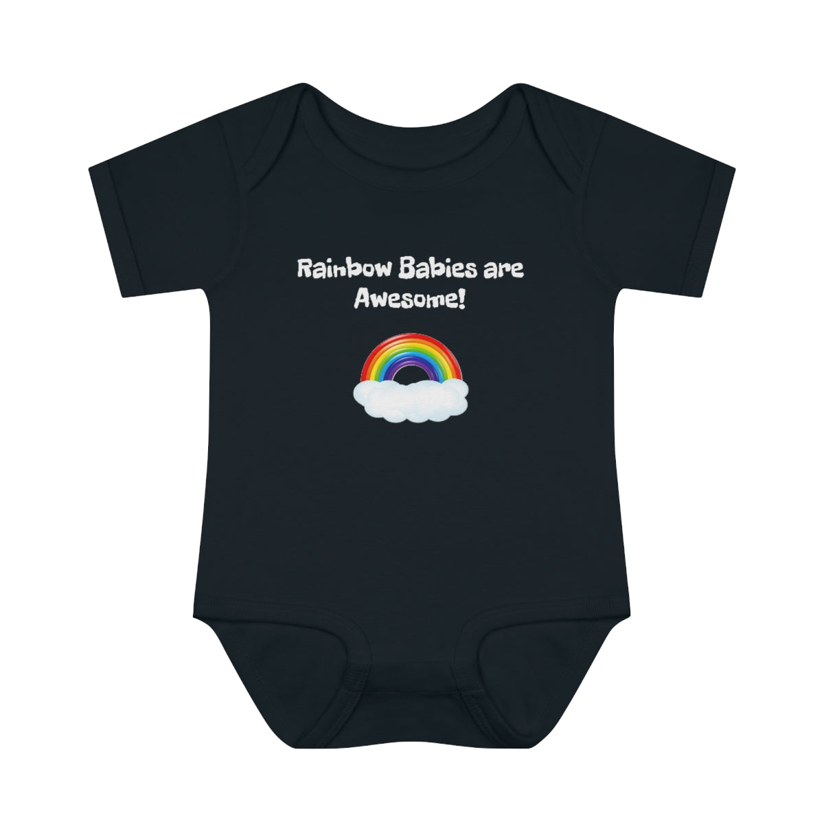 Rainbow Babies are Awesome - Infant Baby Rib Bodysuit