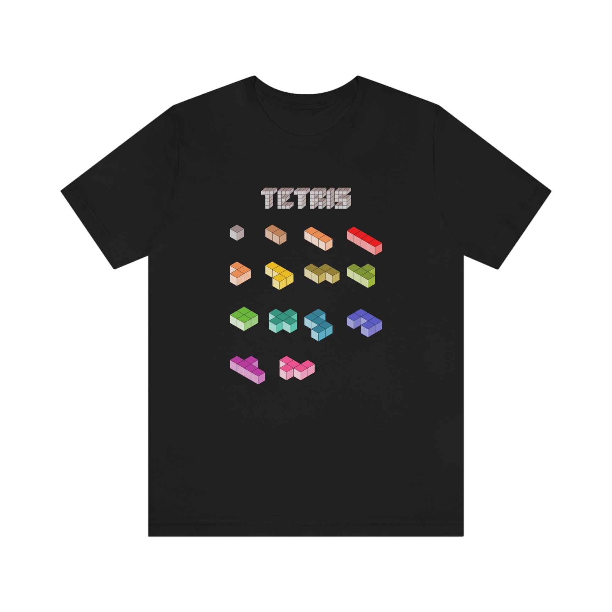 Tetris - Gamer - Unisex Short Sleeve Tee