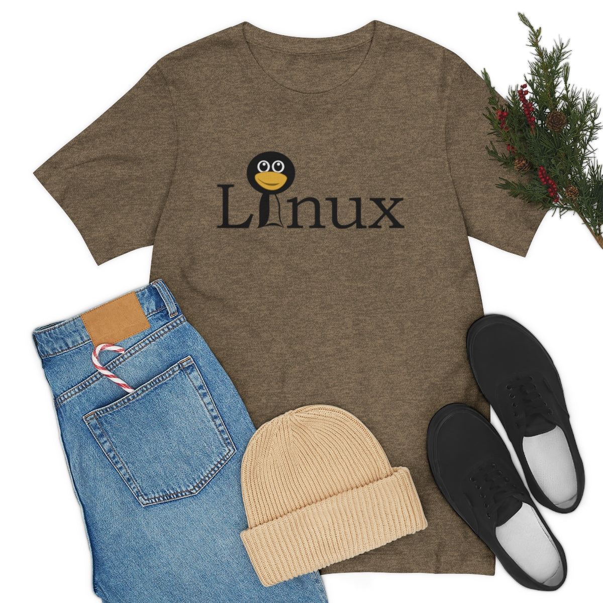 Linux - Funny Tech pinguin - Unisex Short Sleeve Tee