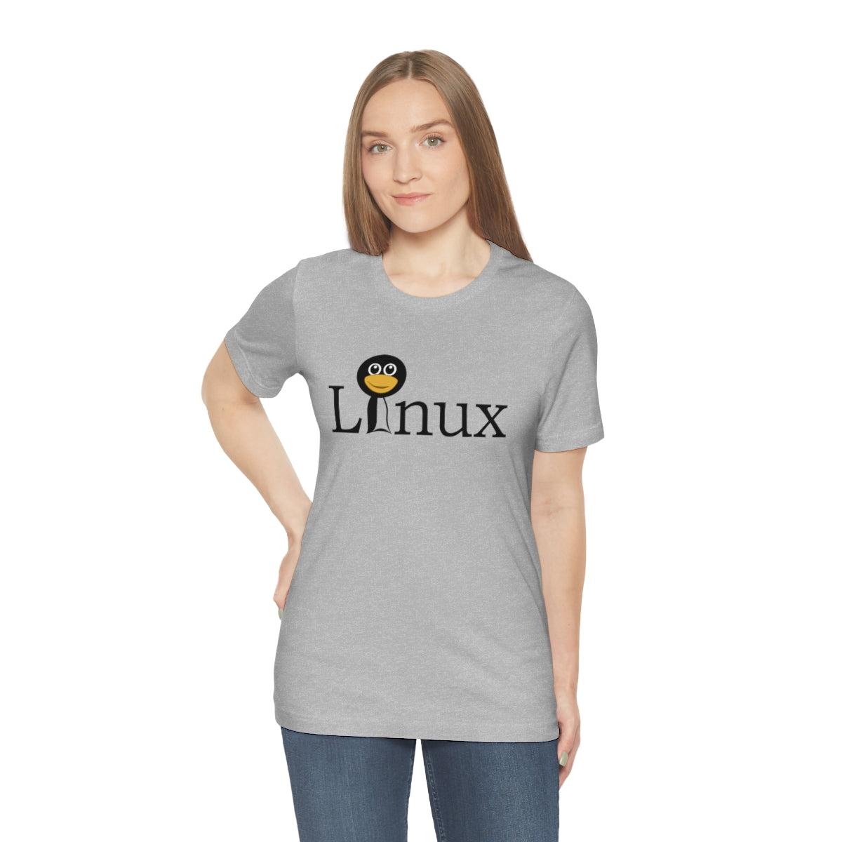 Linux - Funny Tech pinguin - Unisex Short Sleeve Tee