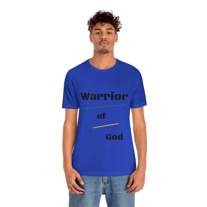 Warrior of God - Unisex Short Sleeve Tee - CrazyTomTShirts