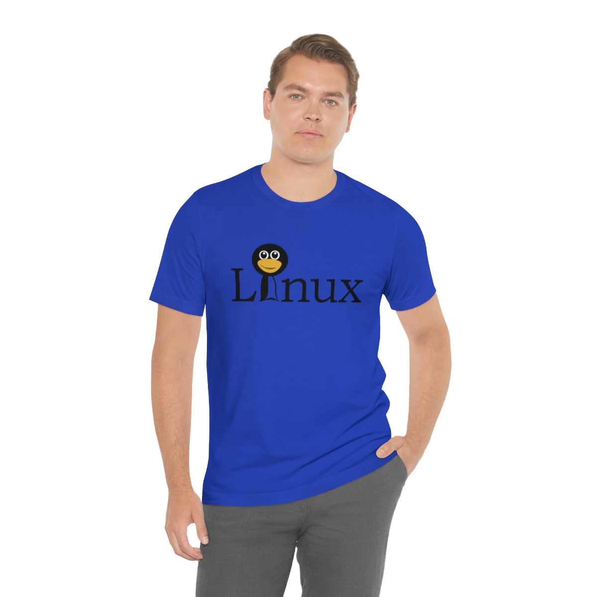 Linux - Funny Tech pinguin - Unisex Short Sleeve Tee