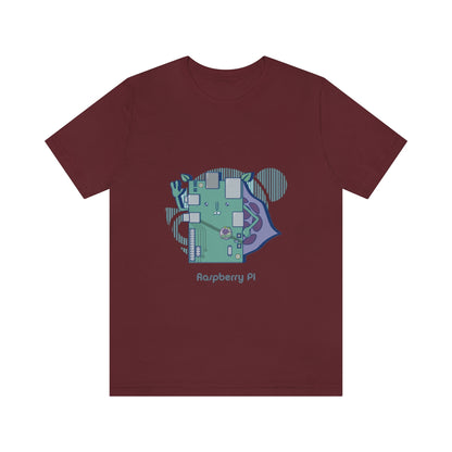 Raspberry pi - Funny Tech - Unisex Short Sleeve Tee