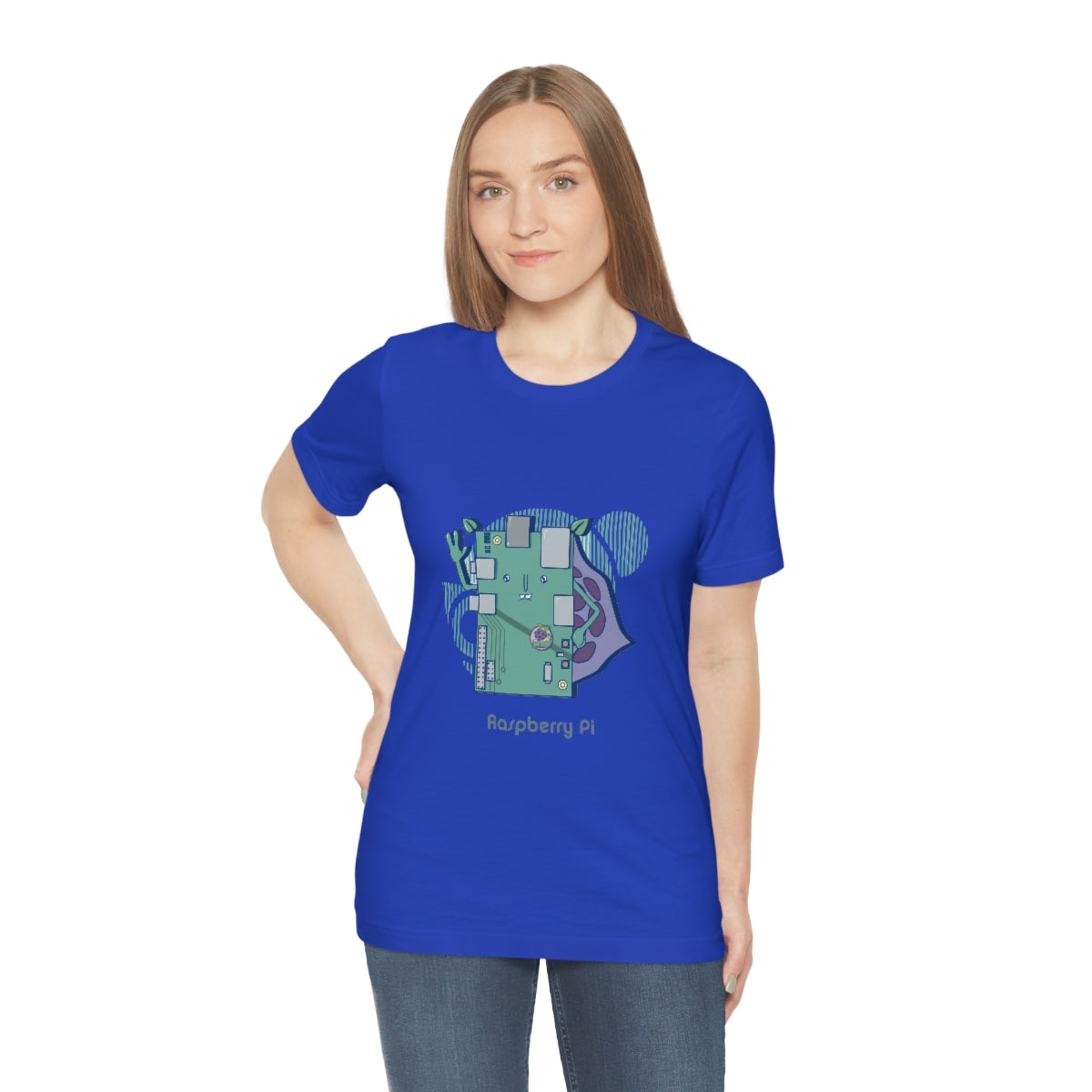 Raspberry pi - Funny Tech - Unisex Short Sleeve Tee