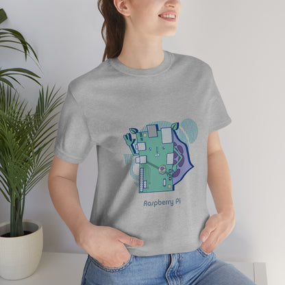 Raspberry pi - Funny Tech - Unisex Short Sleeve Tee