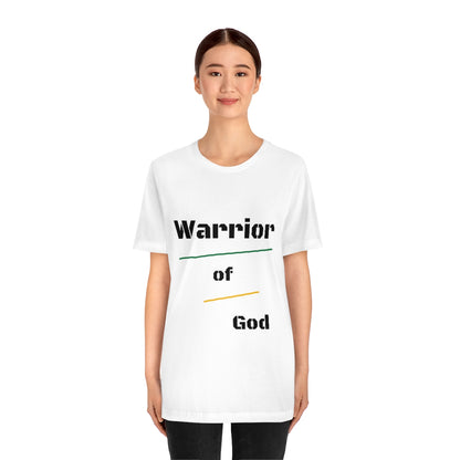 Warrior of God - Unisex Short Sleeve Tee - CrazyTomTShirts