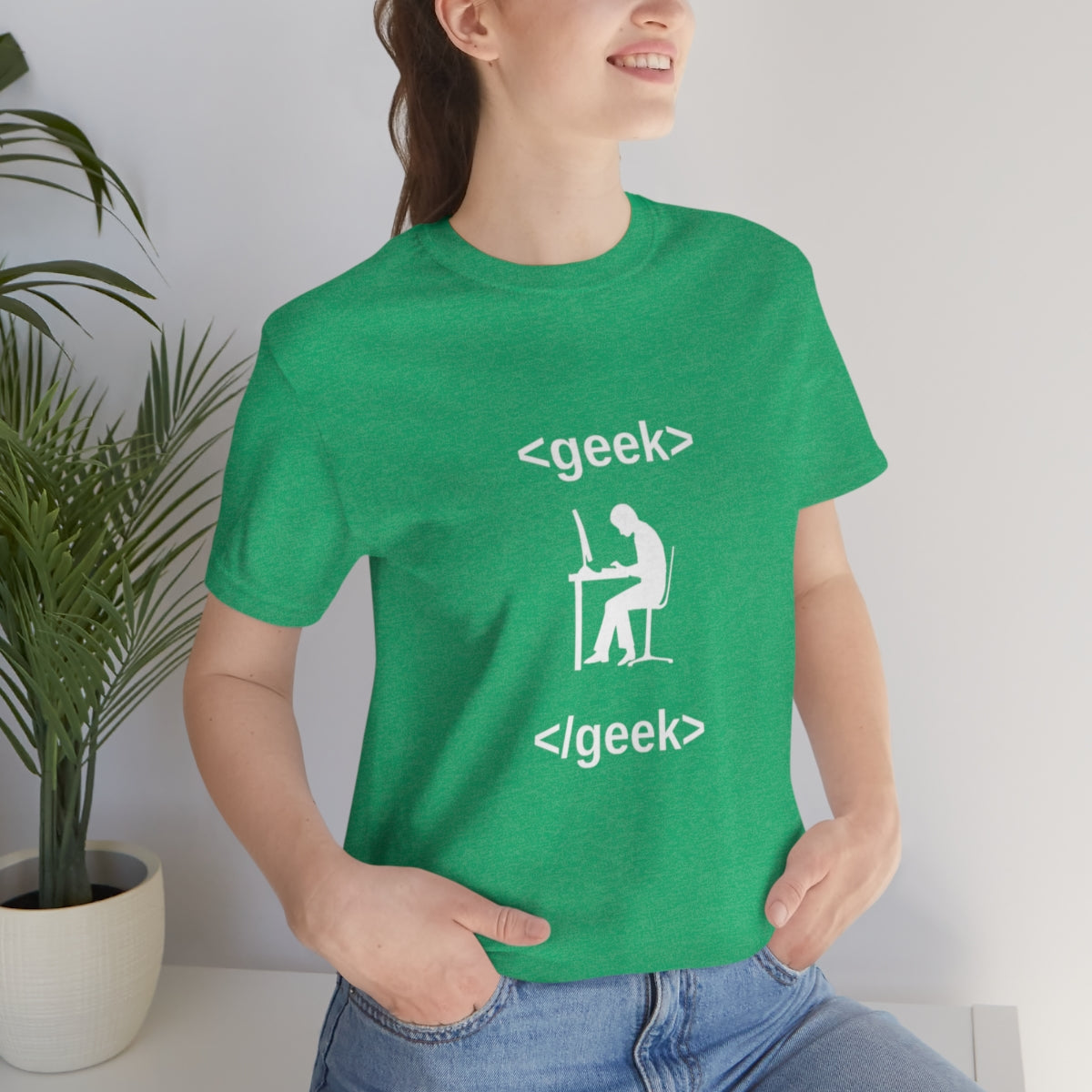 Geek code - Funny Tech - Unisex Short Sleeve Tee