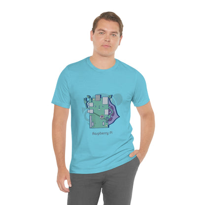 Raspberry pi - Funny Tech - Unisex Short Sleeve Tee