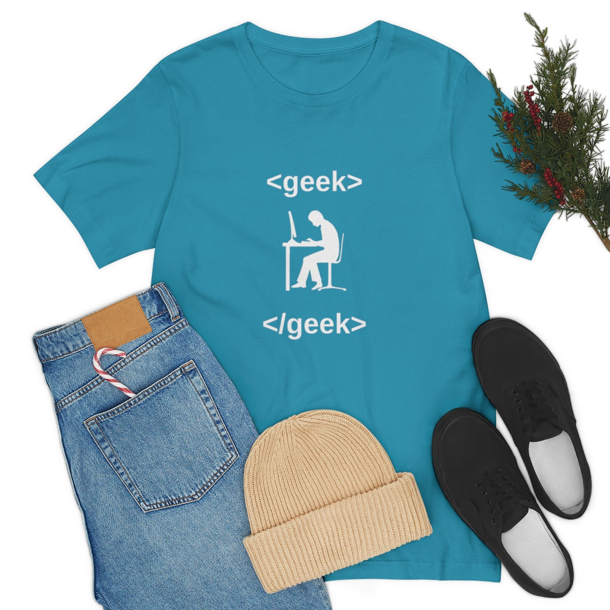 Geek code - Funny Tech - Unisex Short Sleeve Tee