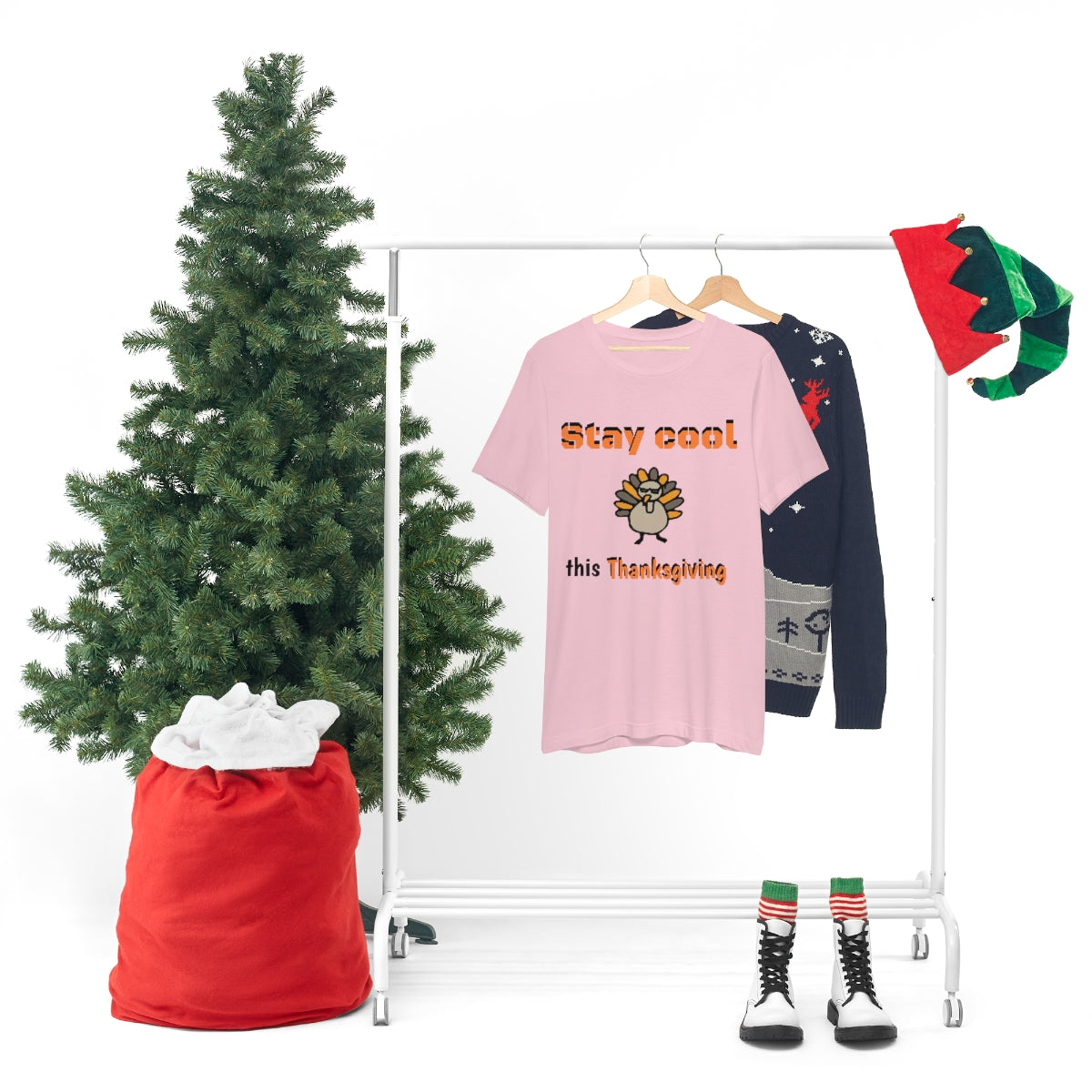 Stay Cool this Thanksgiving - Funny Holiday - Unisex Short Sleeve Tee