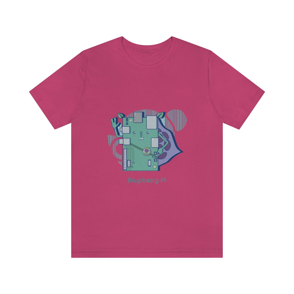 Raspberry pi - Funny Tech - Unisex Short Sleeve Tee