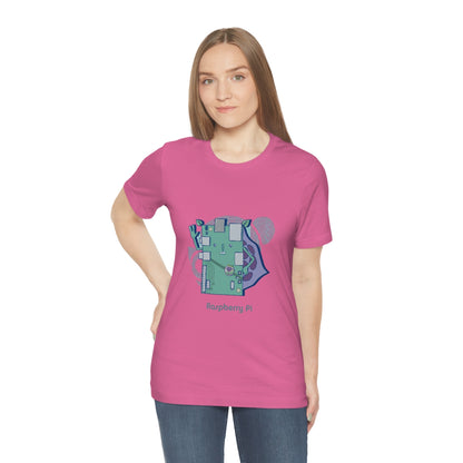 Raspberry pi - Funny Tech - Unisex Short Sleeve Tee