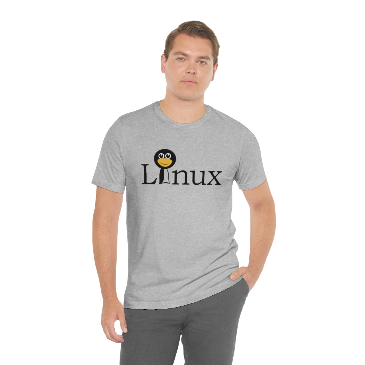 Linux - Funny Tech pinguin - Unisex Short Sleeve Tee