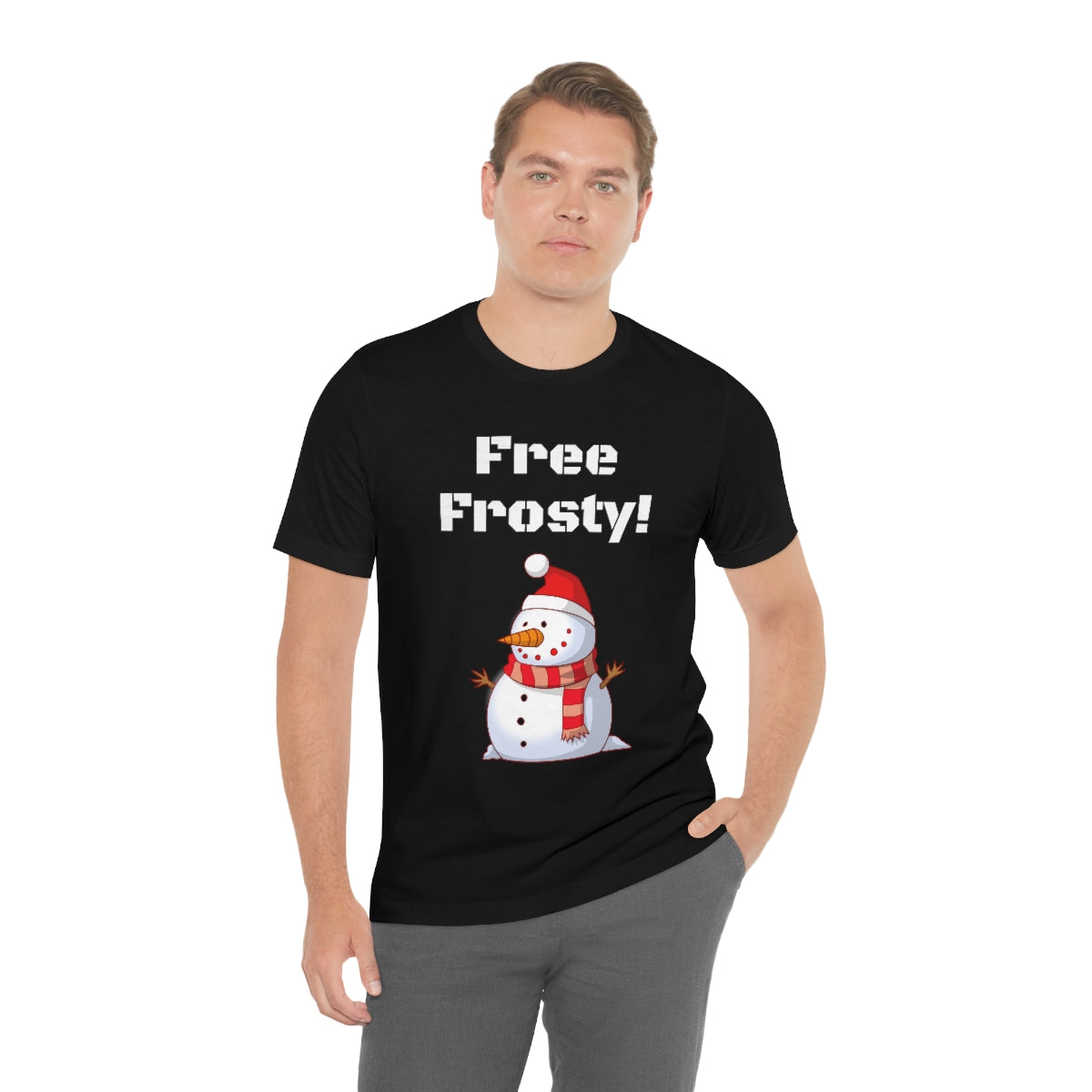 Free Frosty - Funny Fan - Unisex Short Sleeve Tee - CrazyTomTShirts