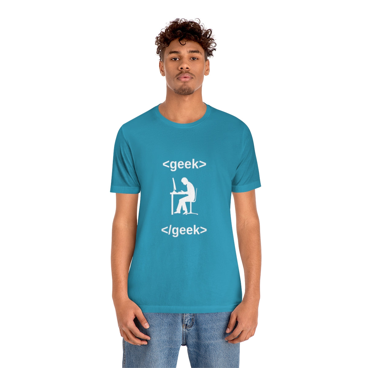 Geek code - Funny Tech - Unisex Short Sleeve Tee