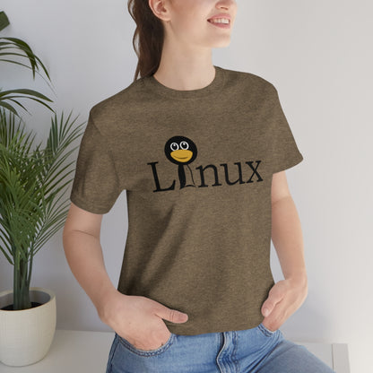 Linux - Funny Tech pinguin - Unisex Short Sleeve Tee