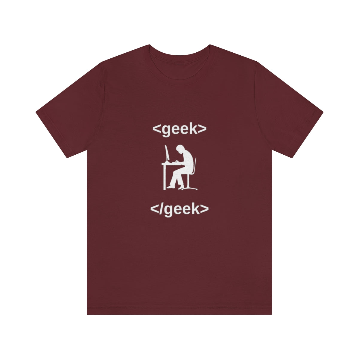 Geek code - Funny Tech - Unisex Short Sleeve Tee