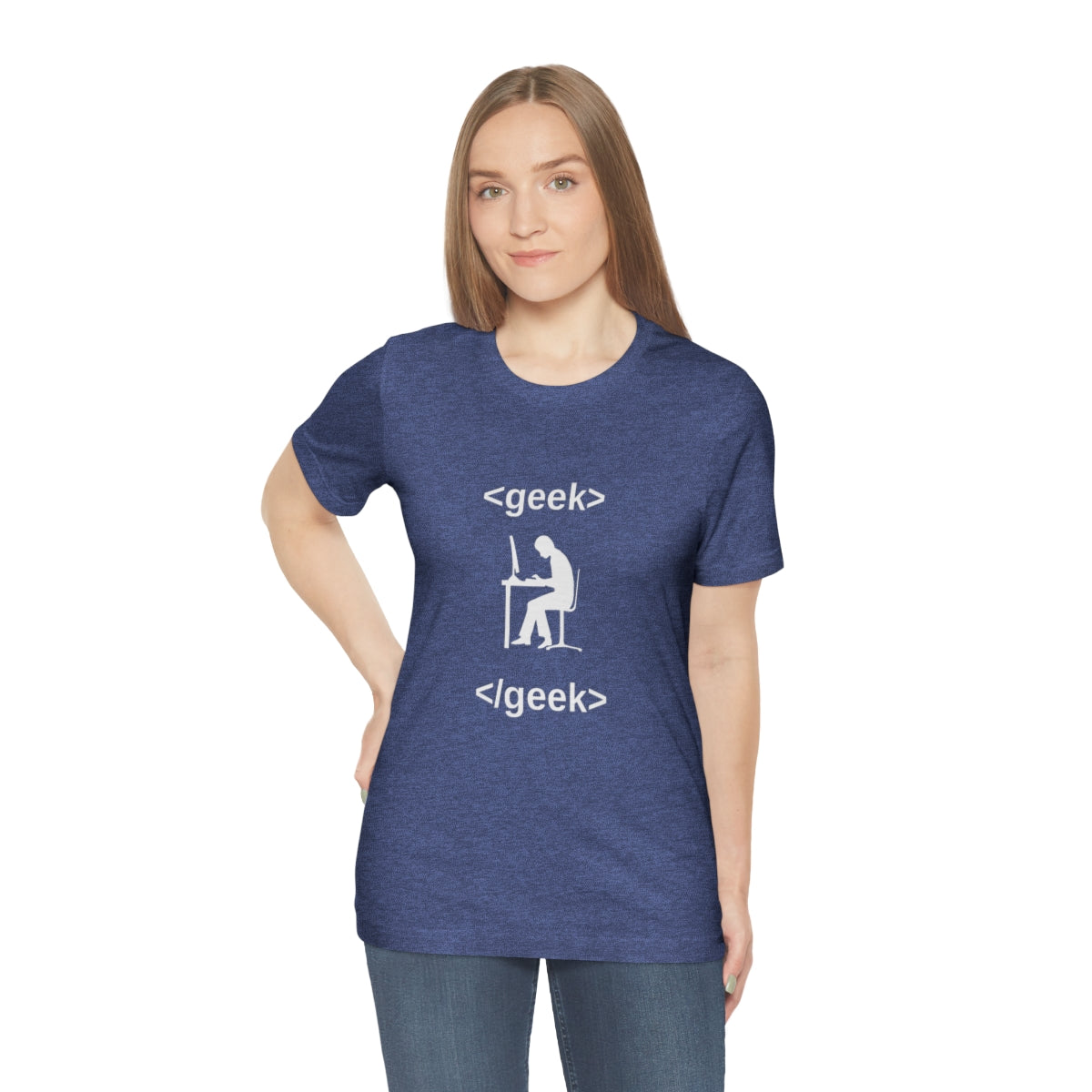 Geek code - Funny Tech - Unisex Short Sleeve Tee