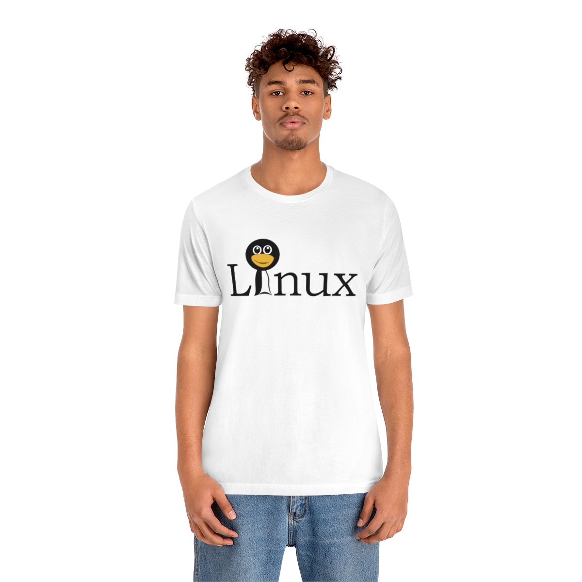 Linux - Funny Tech pinguin - Unisex Short Sleeve Tee