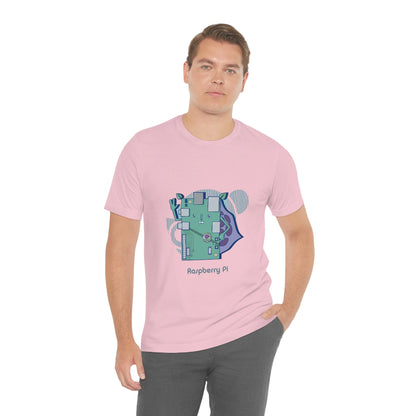 Raspberry pi - Funny Tech - Unisex Short Sleeve Tee