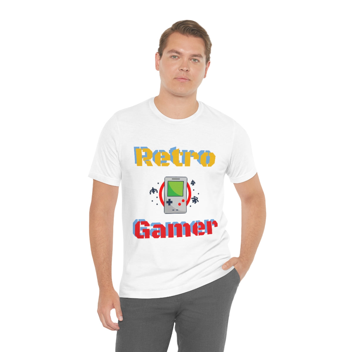 Retro gamer - Fun Gamer - Unisex Short Sleeve Tee