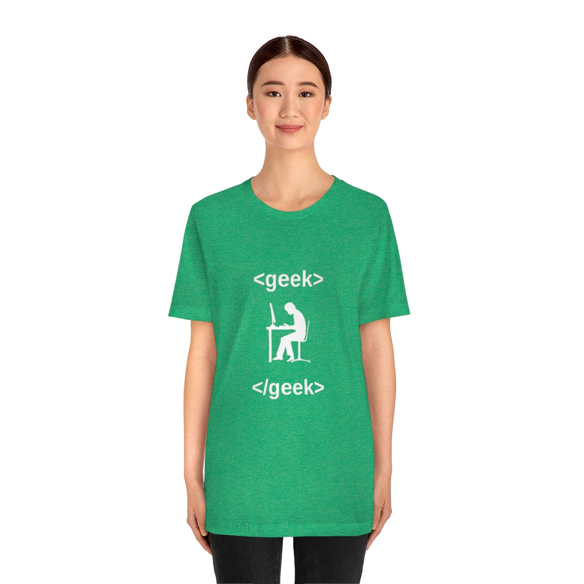 Geek code - Funny Tech - Unisex Short Sleeve Tee